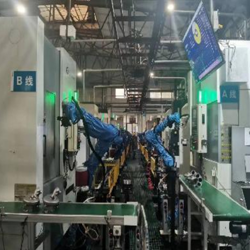 Automatic production line  for machining