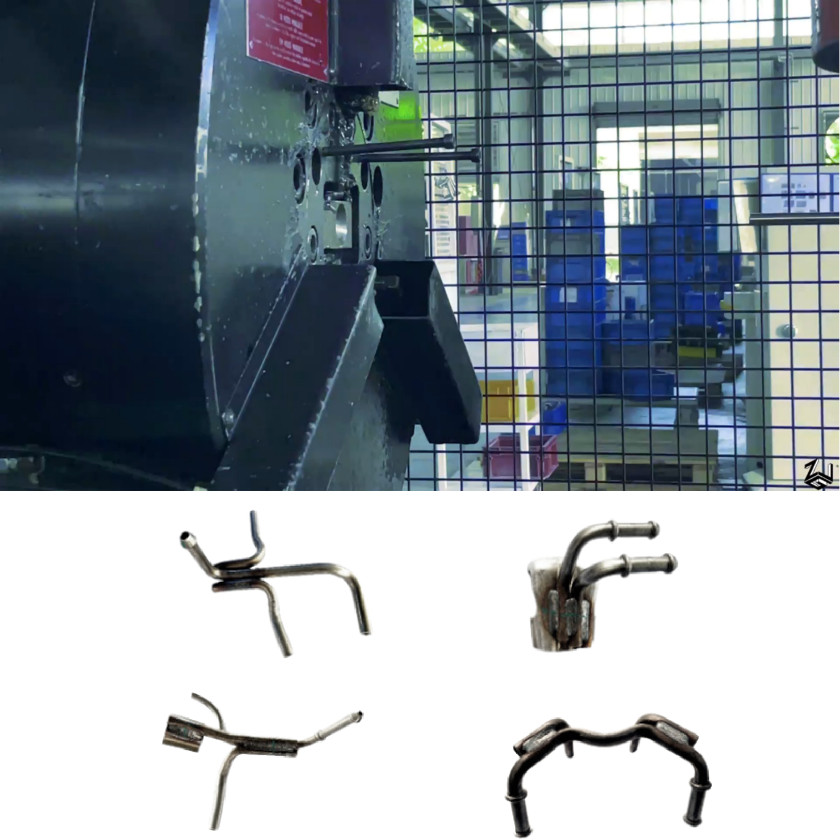 Automatic 3D hanger bending machine