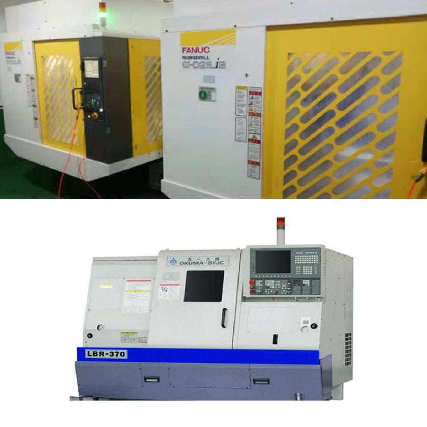 CNC machine made in Japan & South Korea